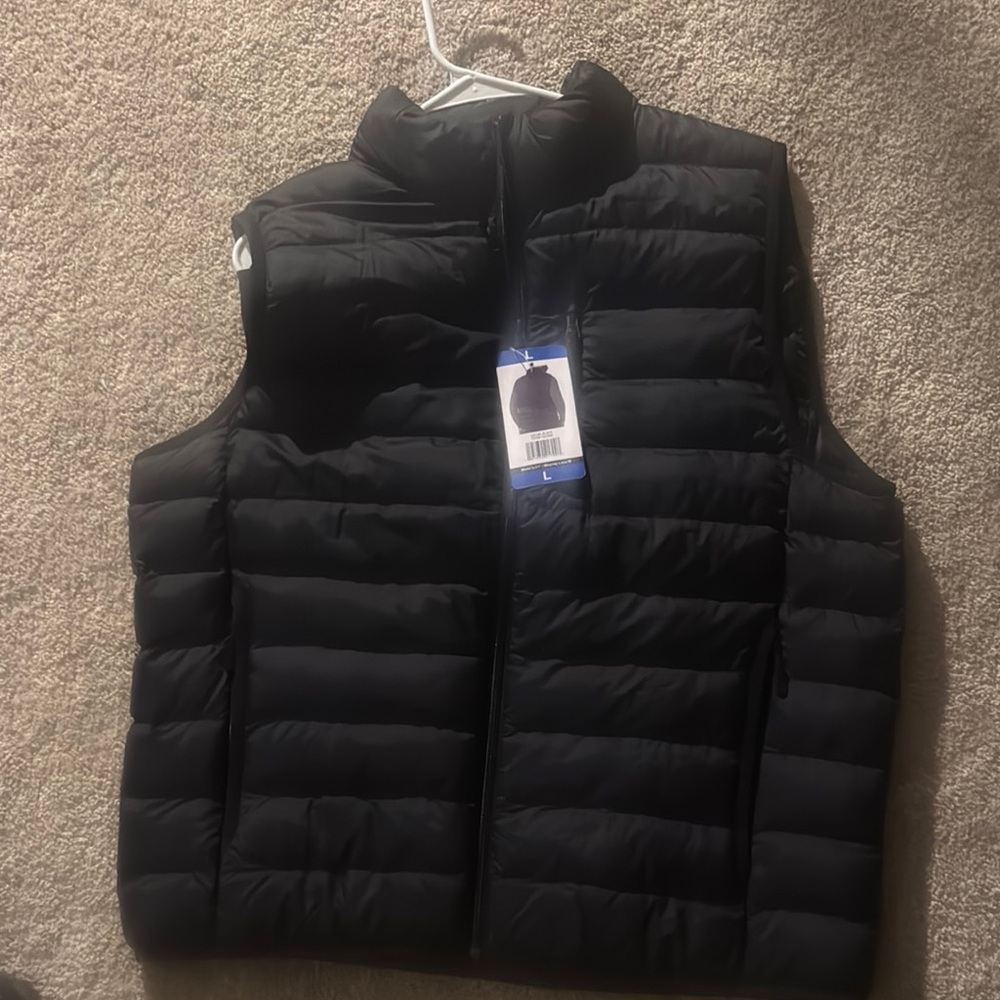 32 Degrees Black Puffer Vest